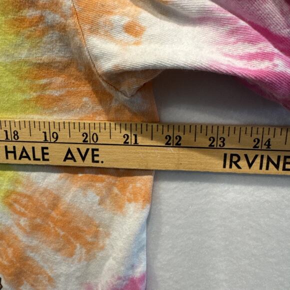 Grateful Dead Liquid Blue Shirt Men's L Multicolor Tee Tie Dye Band Skull Roses - Picture 3 of 5